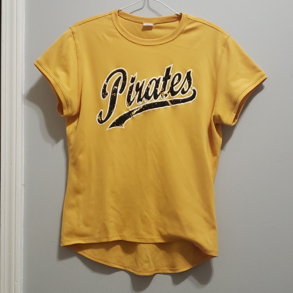 Pittsburgh Pirates yellow graphic T-Shirt